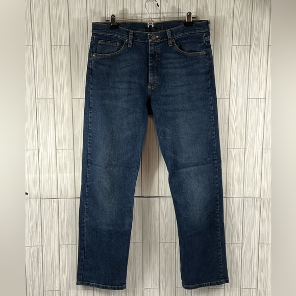 Wrangler Other - Wrangler Dark Colored Blue Jeans